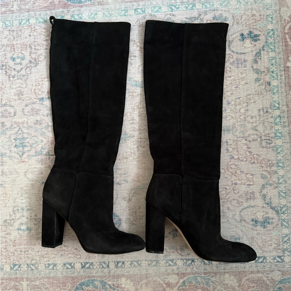 Sam Edelman Elegant Black Knee-High Women's Boots